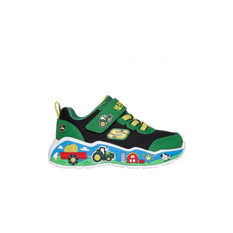 SKECHERS - Zapatillas Niño Skech Tracks GR Verde Skechers