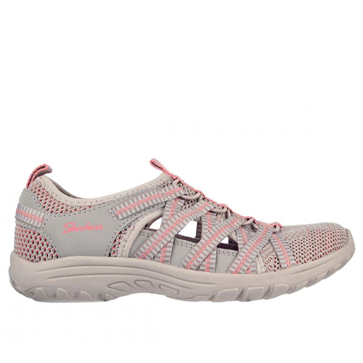 SKECHERS - Zapatillas Mujer Reggae Fest 20 Beige Cl Skechers