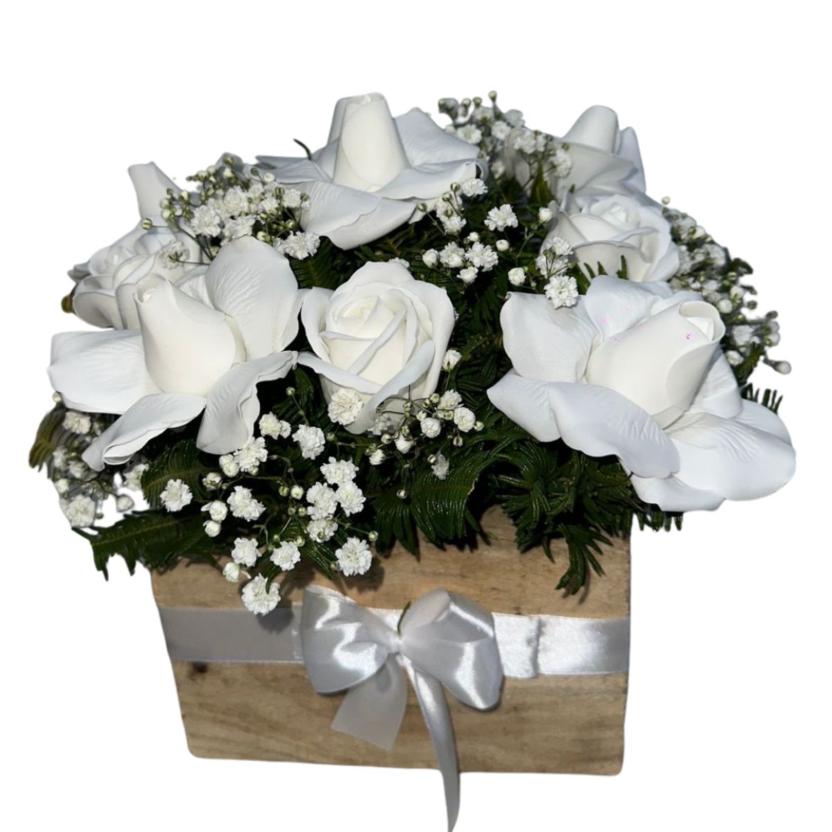 GENERICO - Arreglo de Condolencias con Rosas Eternas