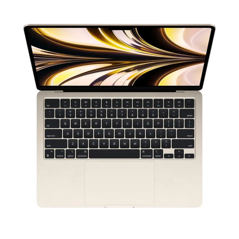 APPLE - Apple MacBook Air 13.6” 2022 M2 8GB 256GB Luz estelar - Reacondicionado