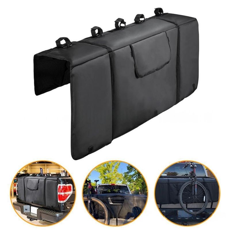 GENERICO - Portabicicletas Para Portalon Camioneta 5 Bicicletas