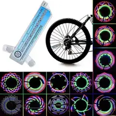 LISM - Lámpara Luces Led Para Rueda De Bicicleta Motocicleta Llanta