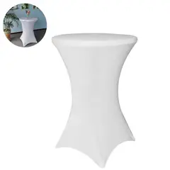 ATURE - Funda Mantel Tela Spandex Redondo 80x110cm Evento Hogarútil