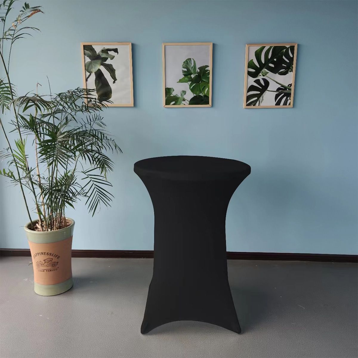 ATURE - Funda Mantel Tela Spandex Redondo 80x110cm Evento Hogarútil