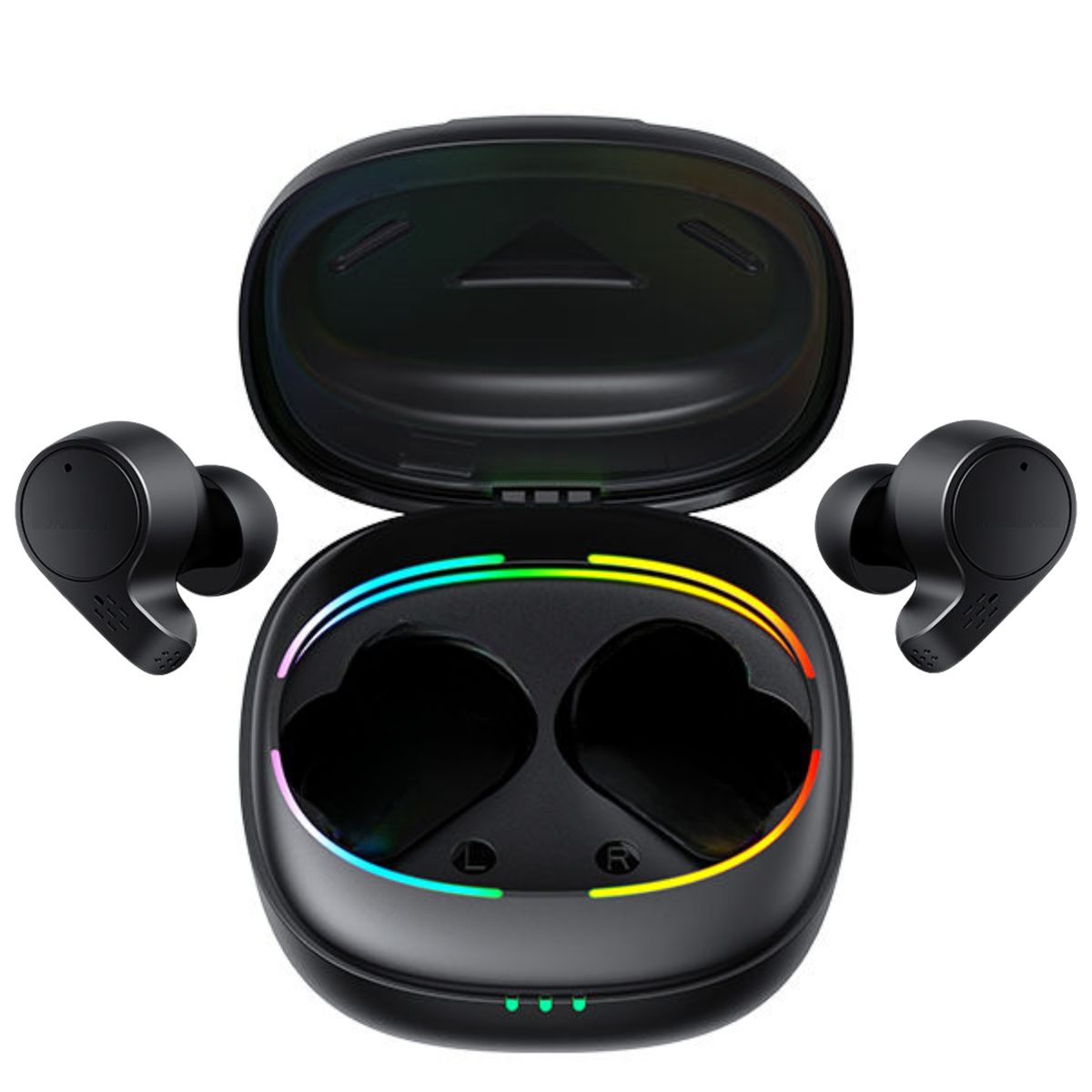 GTC - Audífonos Inalámbricos Earbuds Bluetooth TWS Waterproof RGB