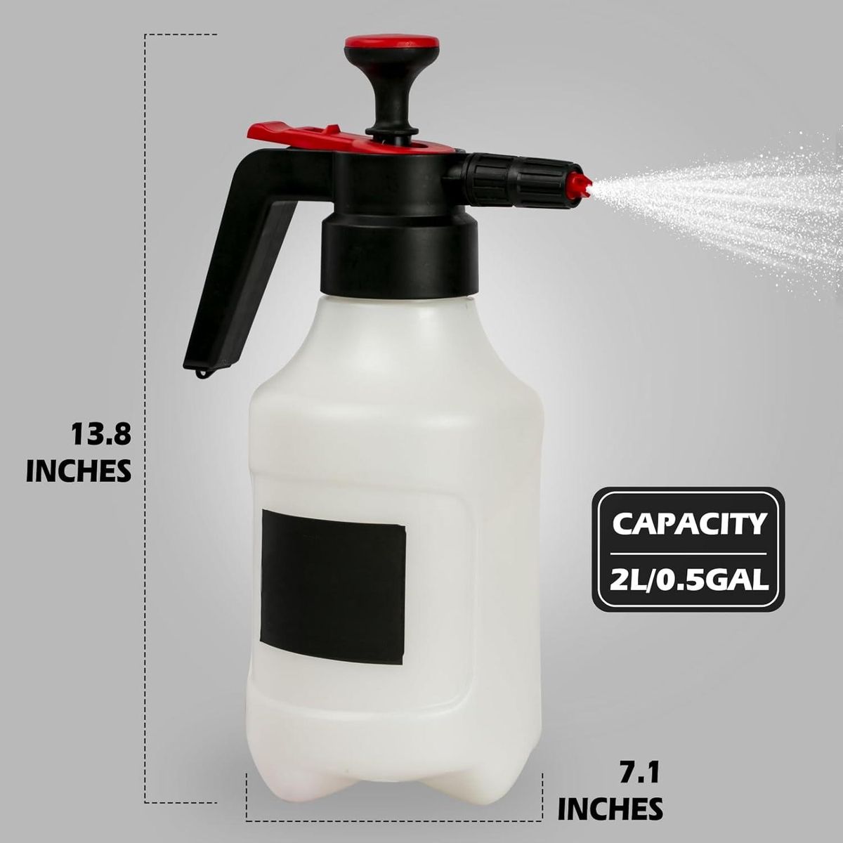 ATURE - Rociador Lanza Espuma Para Lavado Autos Limpieza Coche 2 L