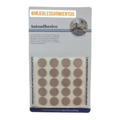 GENERICO - Almohadilla Protectora De Fieltro Para Sillas Mesas Muebles