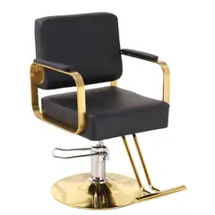 KUANGYE - Sillon Silla Barberia Estetica 360° Moderna Tipo De Respaldo Fijo