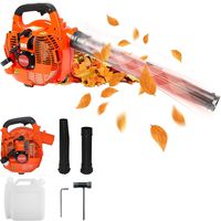 Soplador De Hojas De Gasolina De Alta Potencia 26cc 2000w 2 tiempos