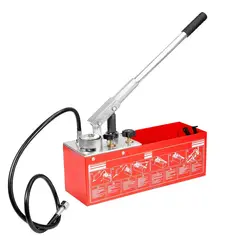 KUANGYE - Bomba Manual Prueba De Presión Hidráulica 0-60bar 45 Ml/min