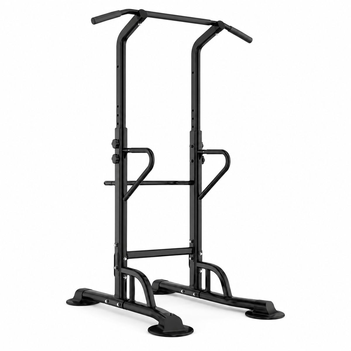 GENERICO - Torre Dominadas Paralelas Multifuncional 230cm Ajustable 200kg