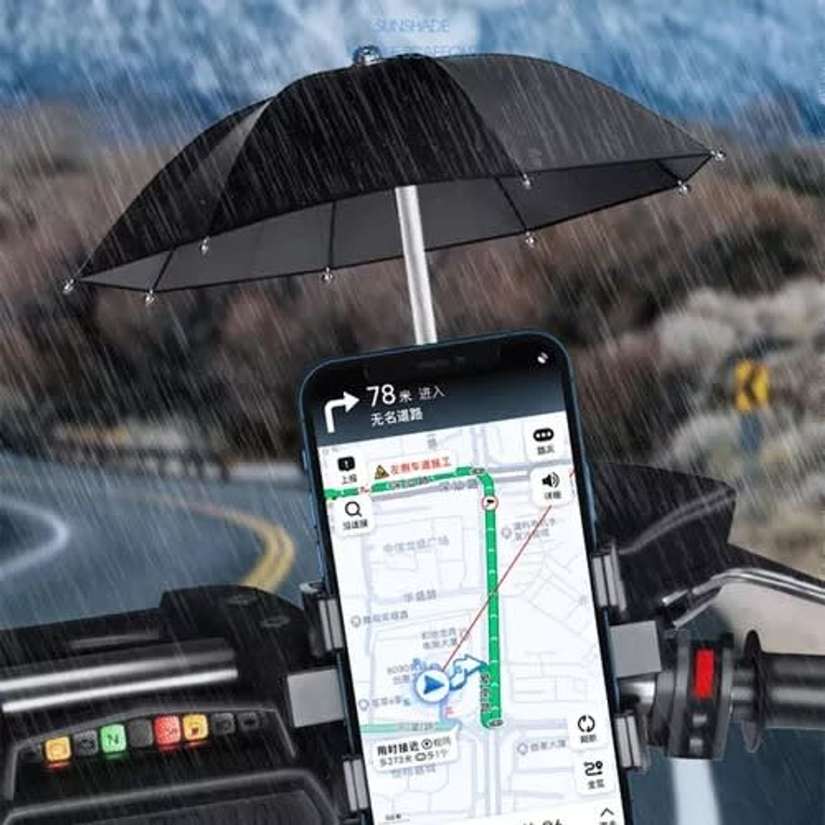 MALIK - Base para Celular Moto N33 con Carga Inalámbrica