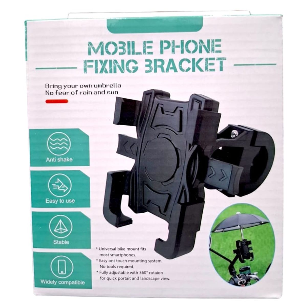 MALIK - Soporte Antirrobo para Moto N33 con Cable de Seguridad