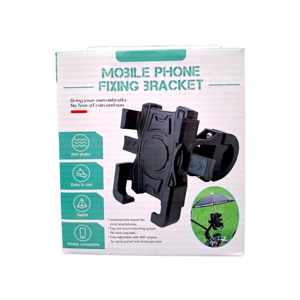 MALIK - Soporte Antirrobo para Moto N33 con Cable de Seguridad