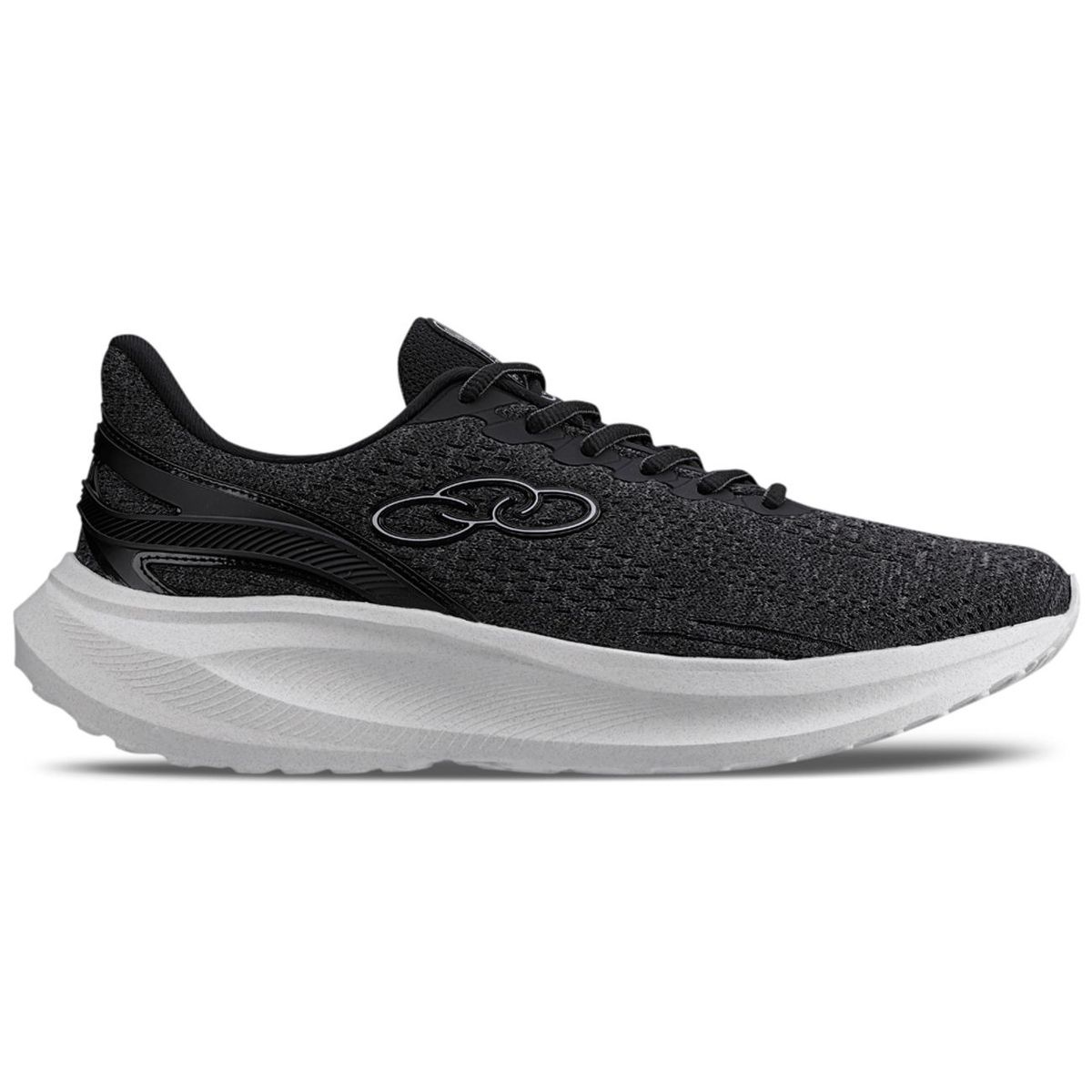 OLYMPIKUS - Zapatilla Hombre Triunfo 3 Negro/Gris