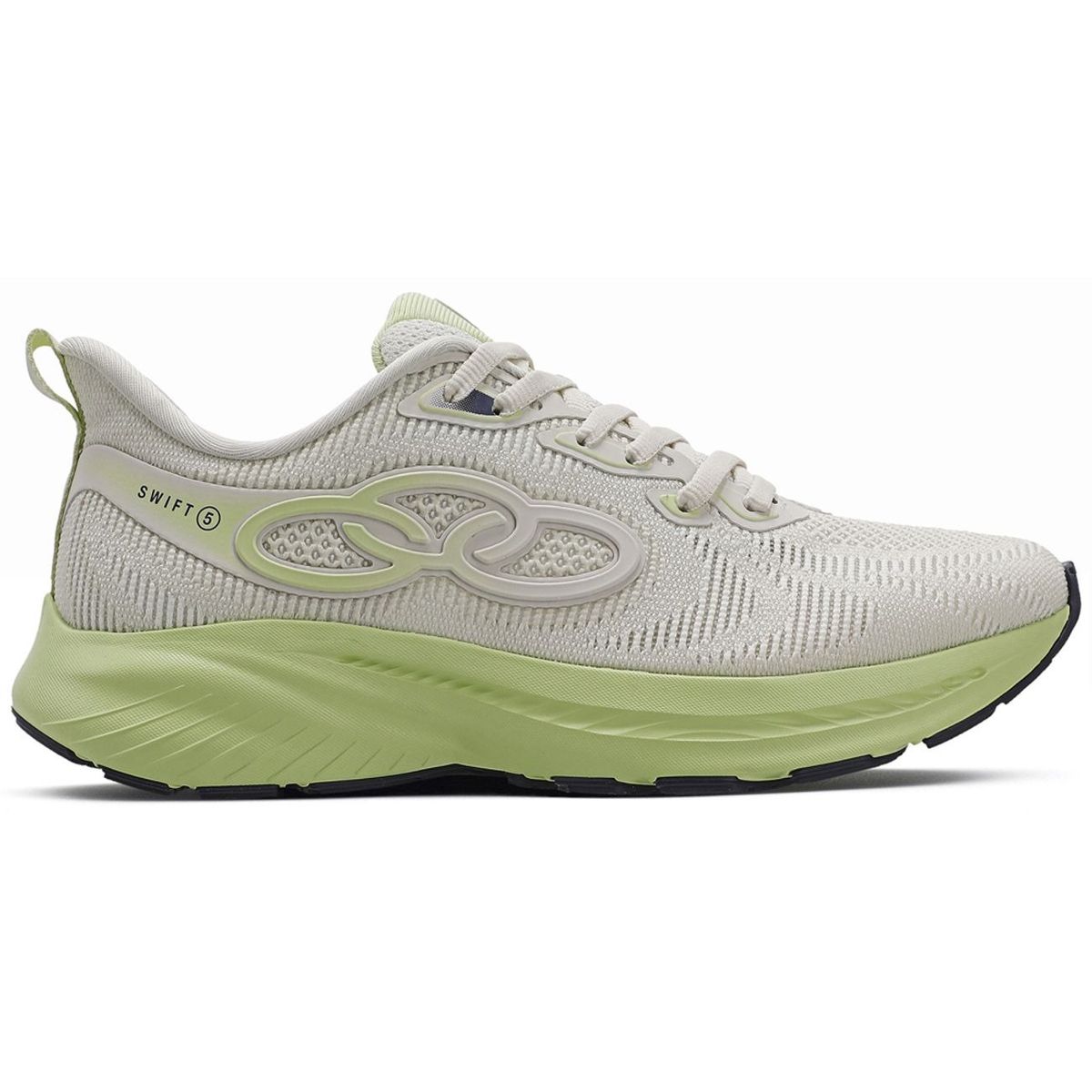 OLYMPIKUS - Zapatilla Running Mujer Swift 5 Arena/Verde