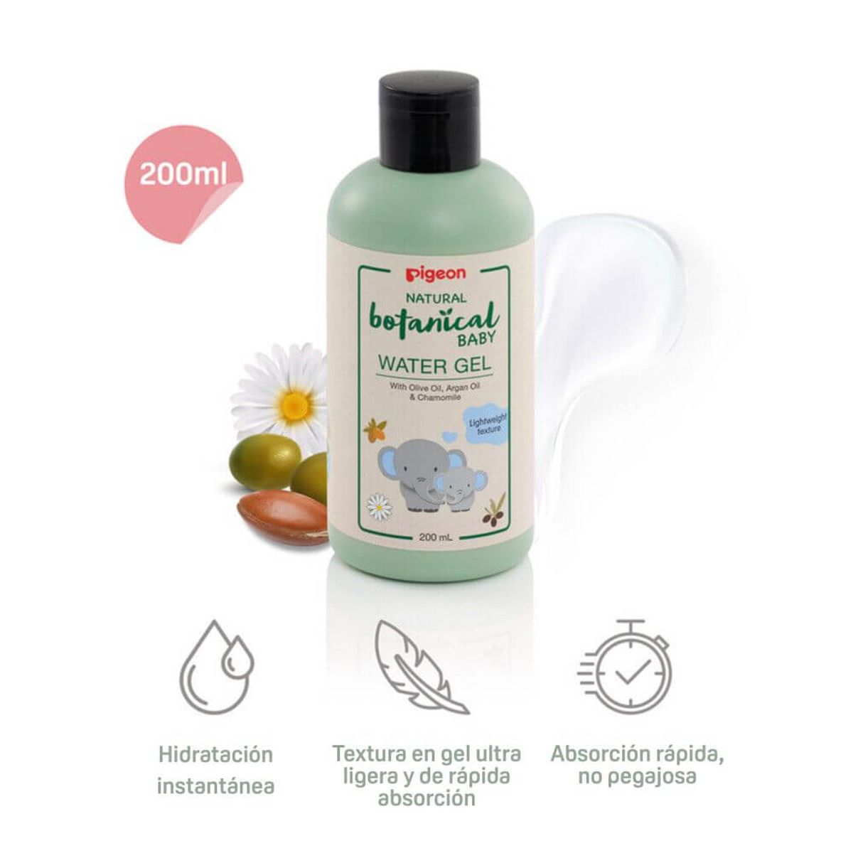 PIGEON - Botanical Baby Water Gel 200ml