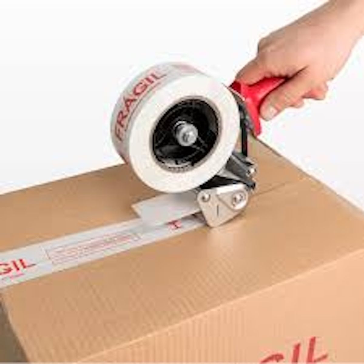 MALIK - Pack 6 Cinta Adhesiva Frágil 100m  4.5cm  Adhesivo Fuerte