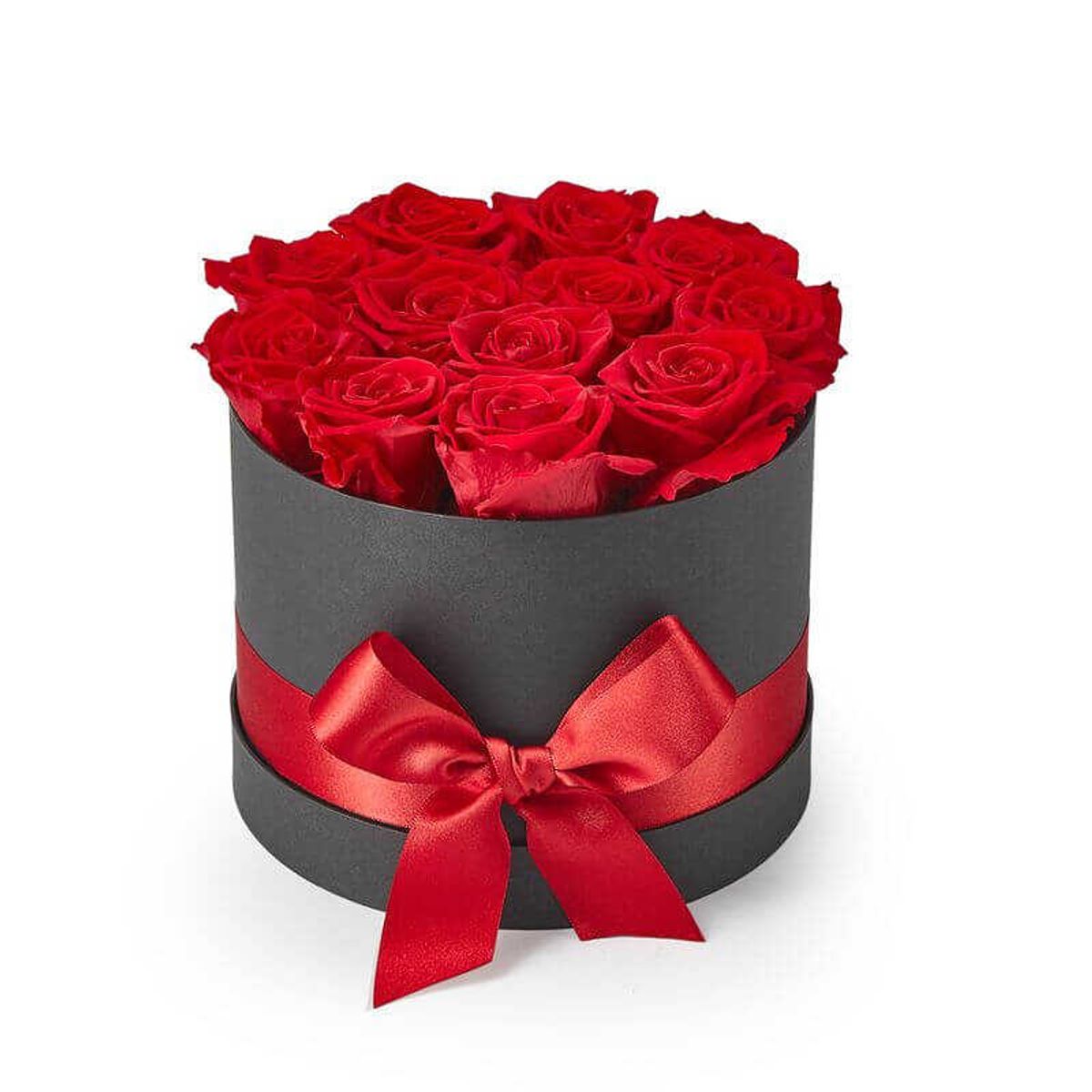 GENERICO - Box Cilíndrico 12 Rosas