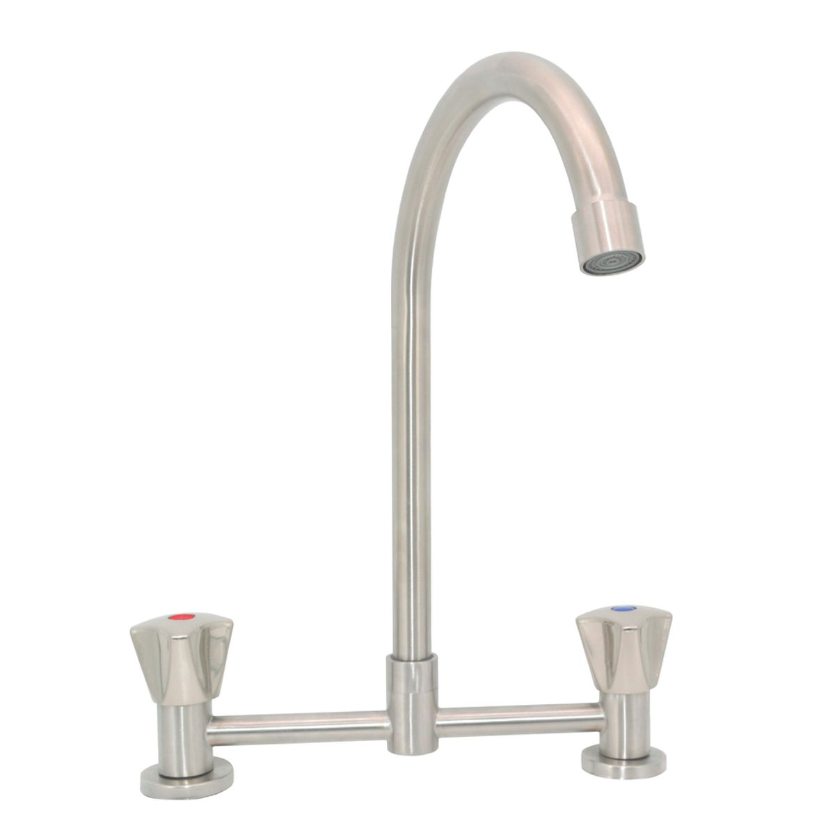 DUSCHY - COMBINACION COCINA 8 DUKAN BRUSHED NICKEL