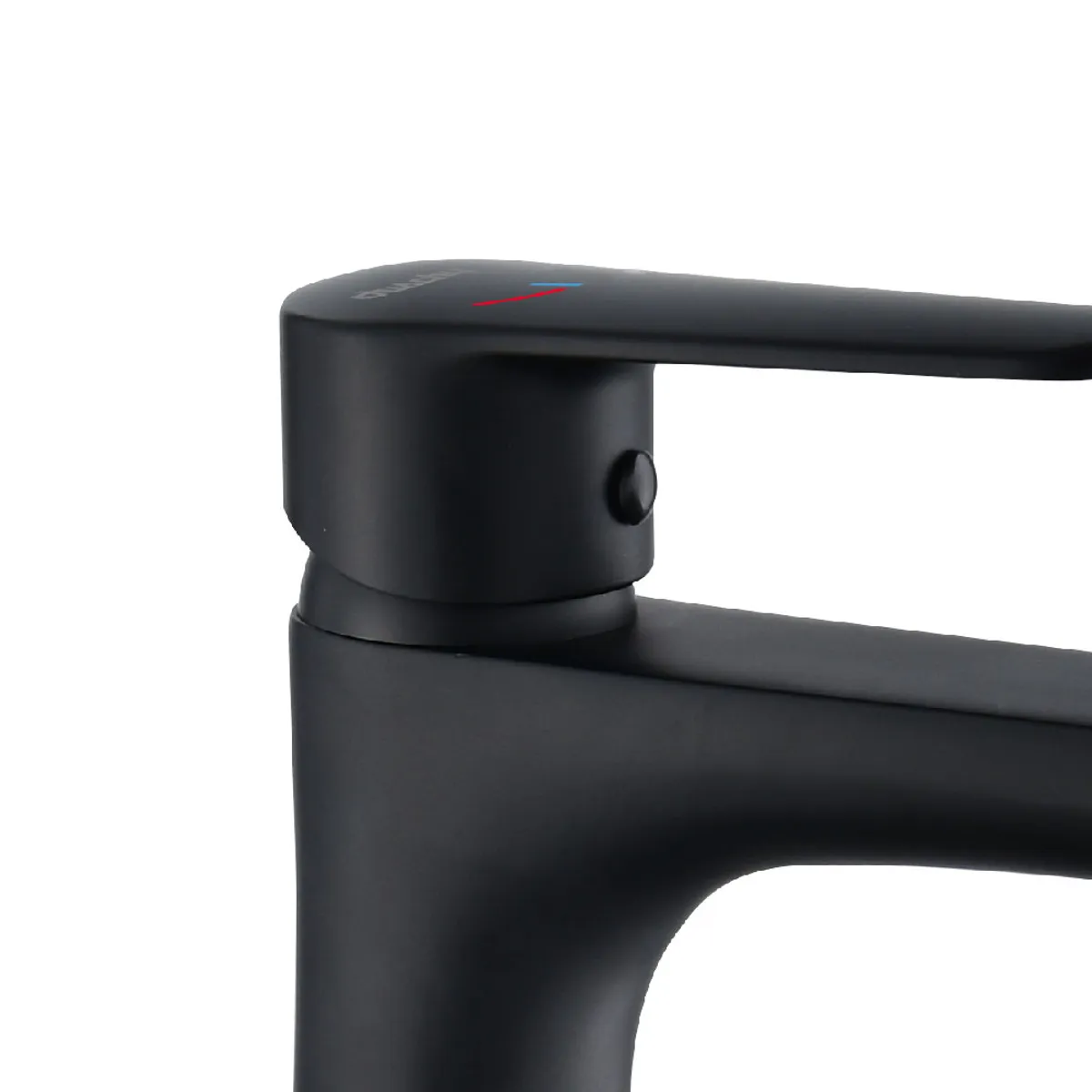 DUSCHY - MONOMANDO LAVAMANOS ALTO AREN MATTE BLACK COOLSTART