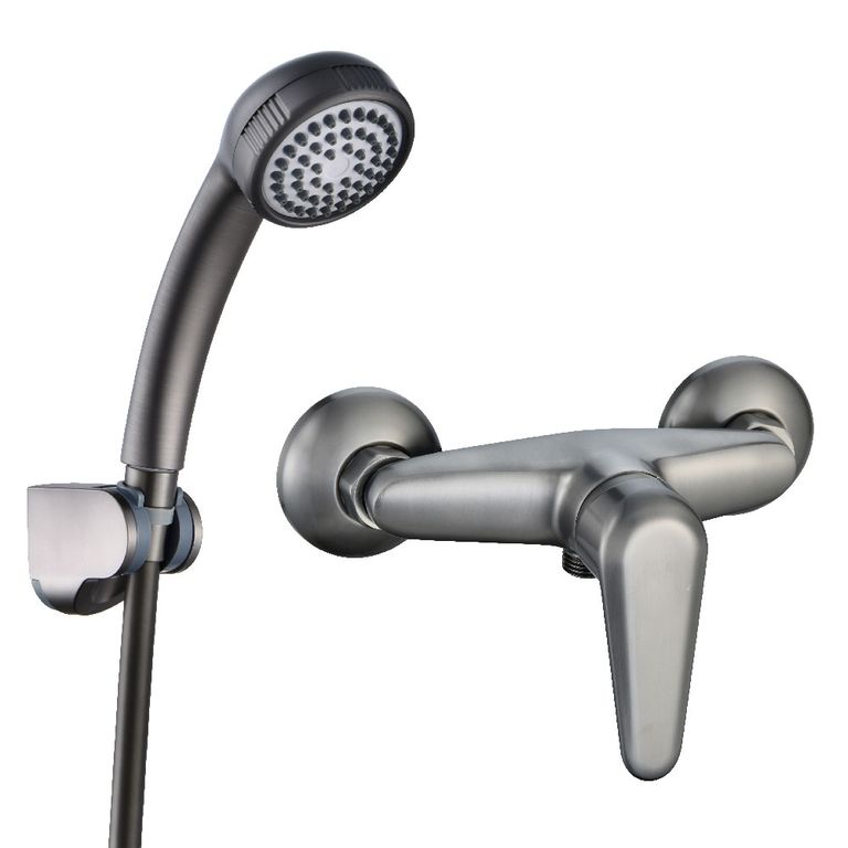 MONOMANDO SOLO DUCHA EURO GUN METAL