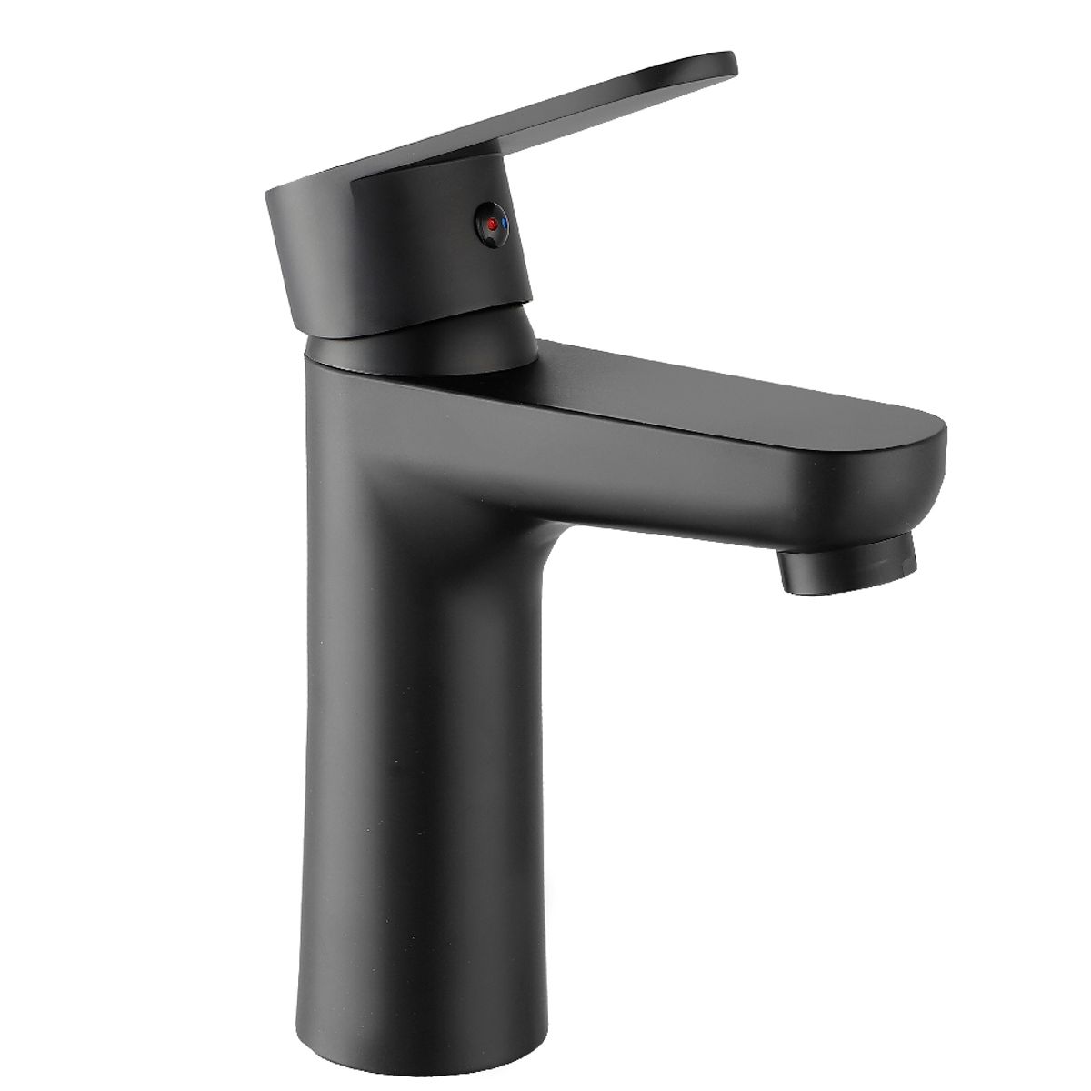 DUSCHY - MONOMANDO LAVAMANOS KALMAR MATTE BLACK ABS