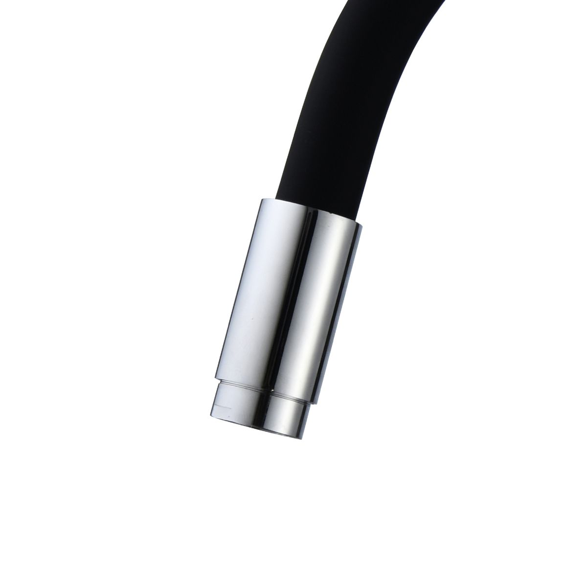 DUSCHY - MONOMANDO COCINA FLEXIBLE NEGRO BASIC