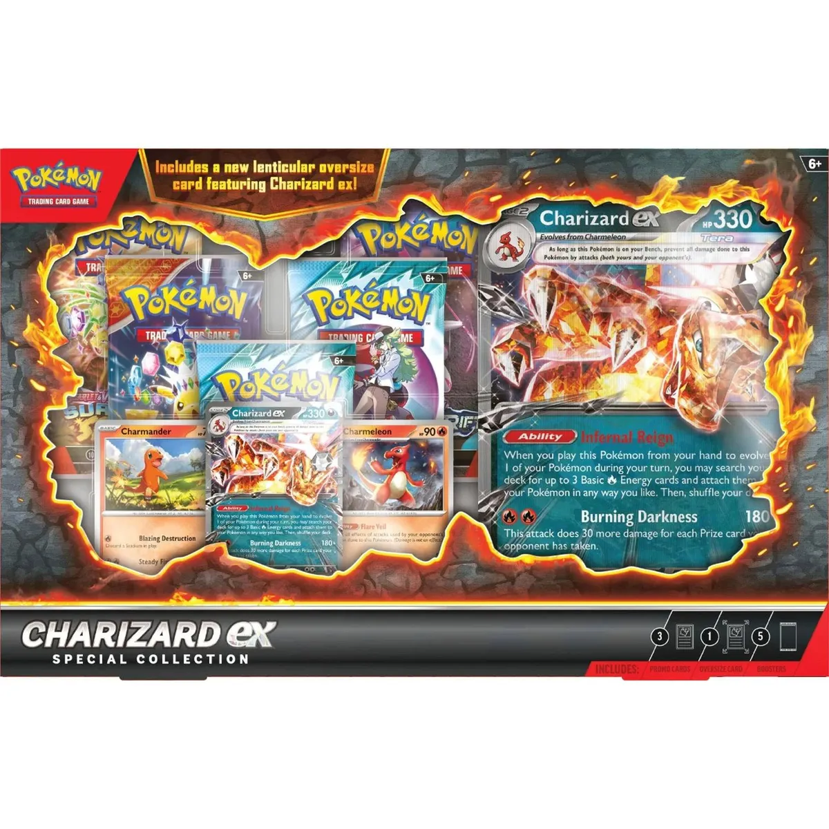 POKEMON - CHARIZARD EX SPECIAL COLLECTION INGLES