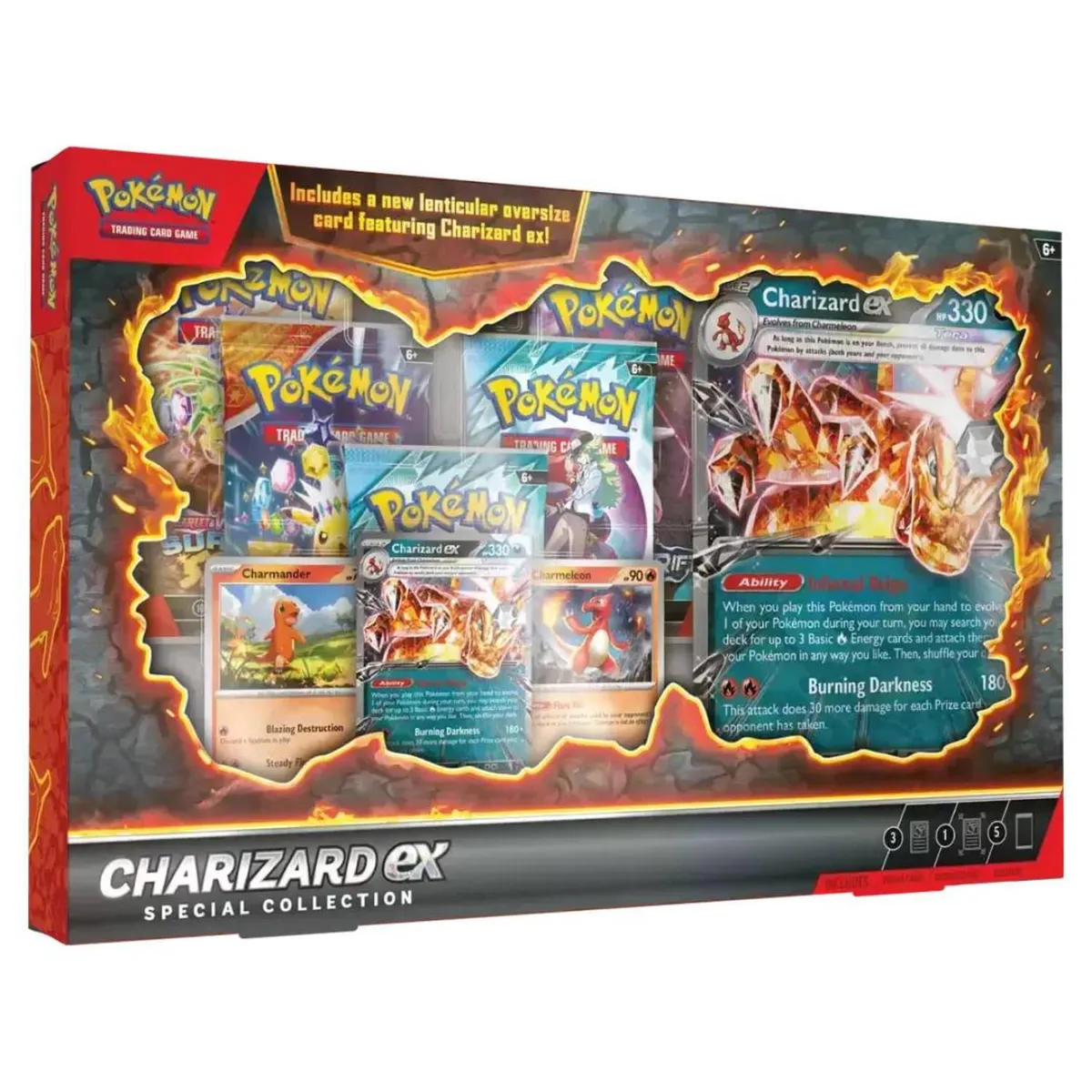 POKEMON - CHARIZARD EX SPECIAL COLLECTION INGLES