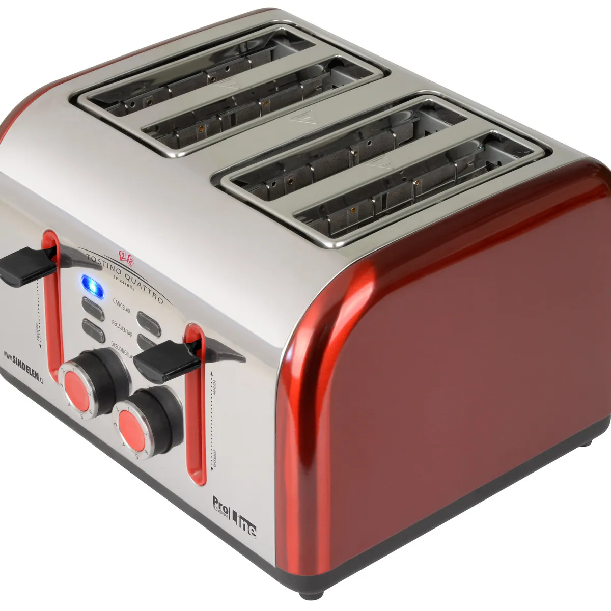 SINDELEN - Tostador De Pan  Sindelen   Tp-2410rj 4 Panes