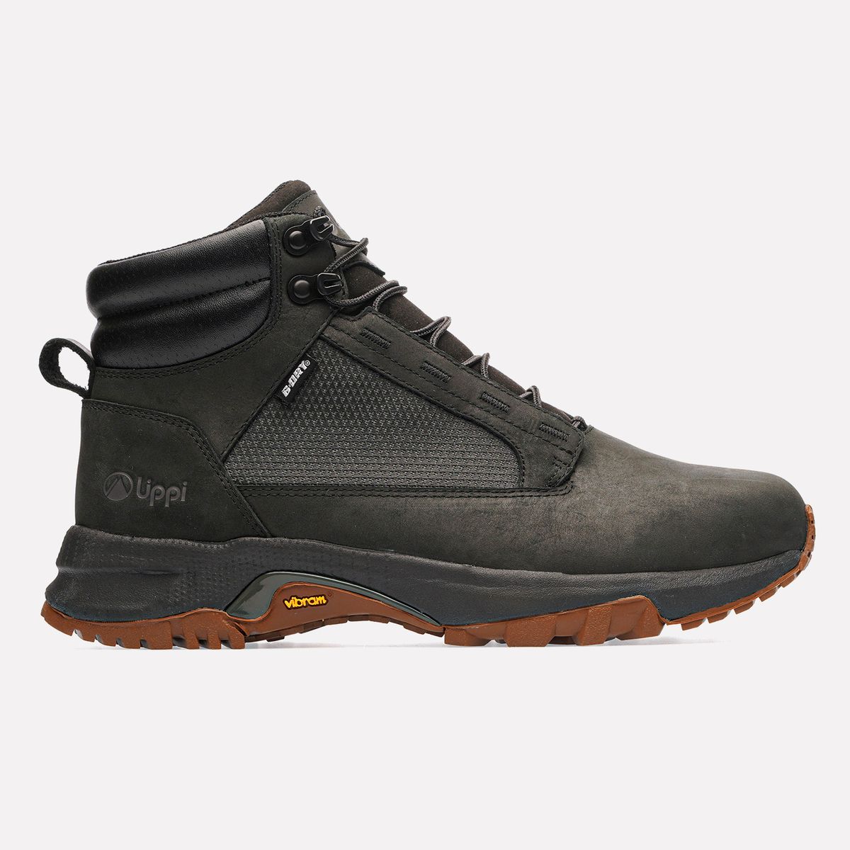 LIPPI - Botín Hombre Woods Pro Mid Negro Lippi