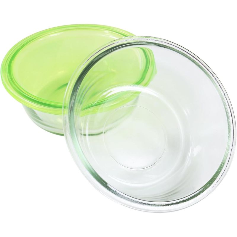 GENERICO - Taper De Vidrio Contenedor De Alimentos 620ml