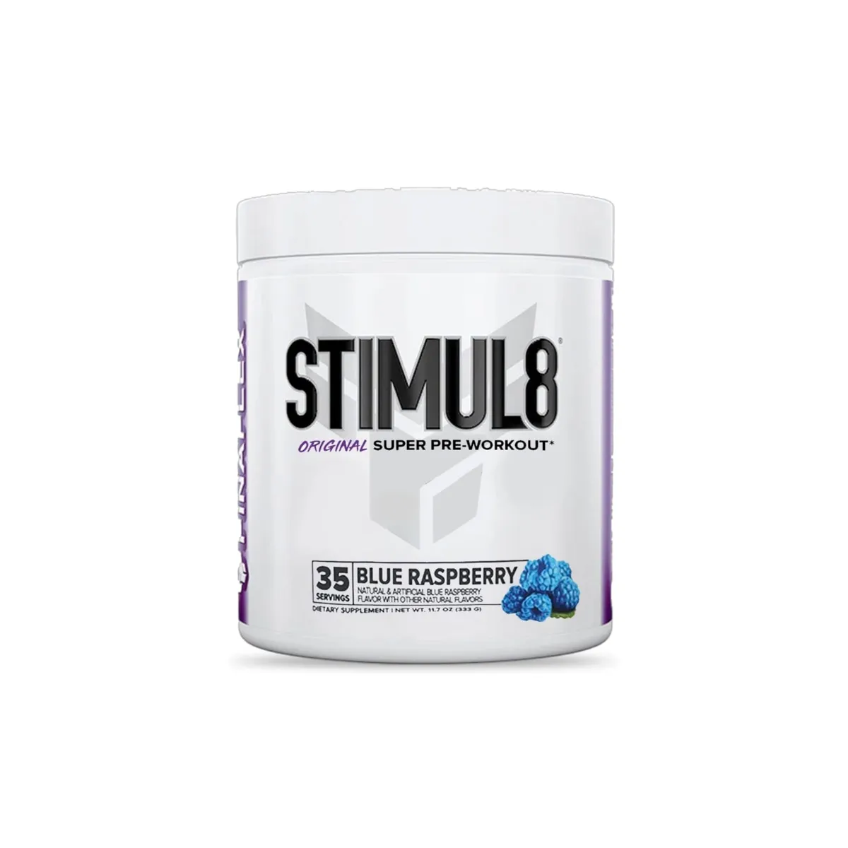 FINAFLEX - PRE-ENTRENO STIMUL8 35SV NUEVA FORMULA BLUE RASPBERRY - FINAFLEX