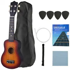 GENERICO - Pack Ukelele 21soprano+funda+a+cuerdas Aquila sol