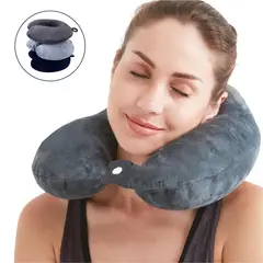 MAXCARE - Almohada para el Cuello - Gris