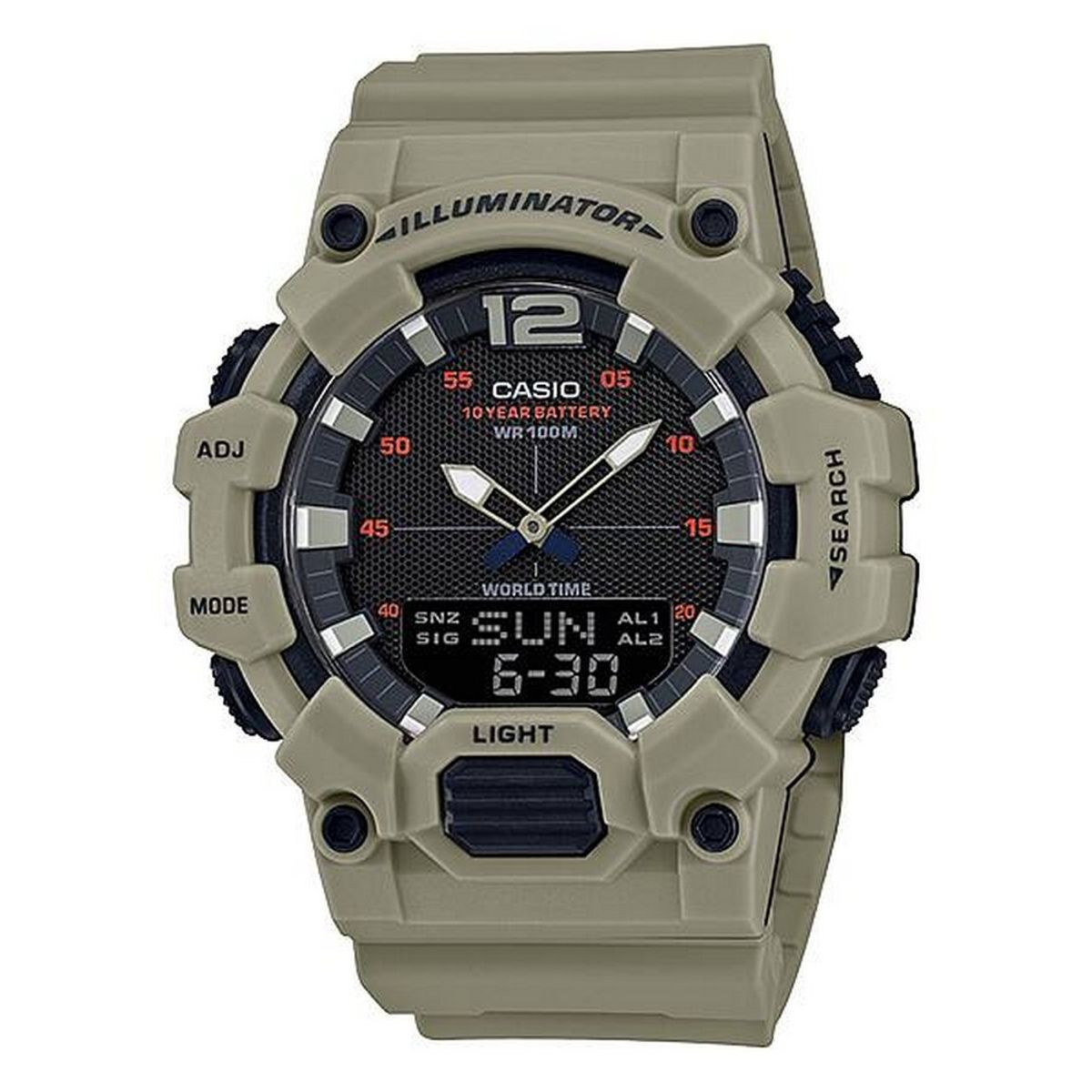 CASIO - RELOJ CASIO HDC700-3A3 HOMBRE DATABANK  ILUMINATOR