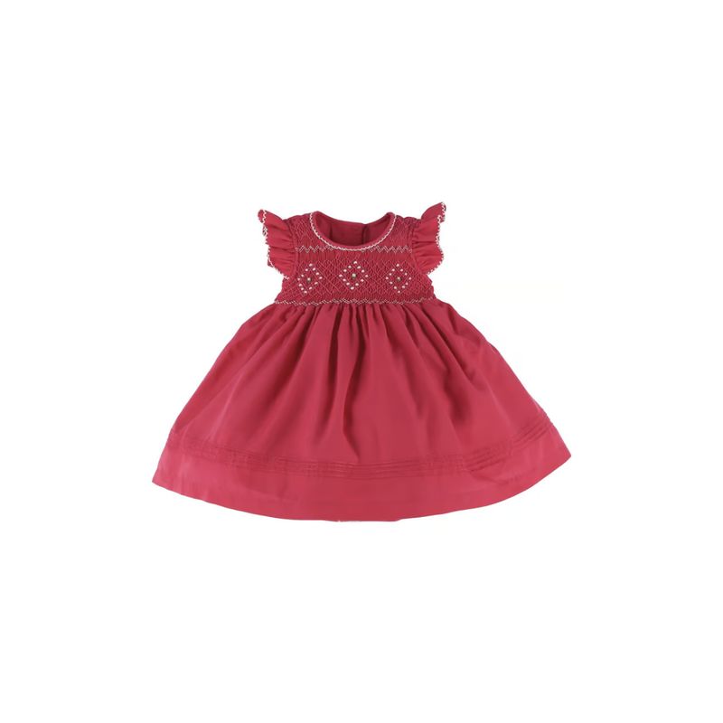 ENCANTO - Vestido Niña Bebé Algodón Catalina Alta Costura