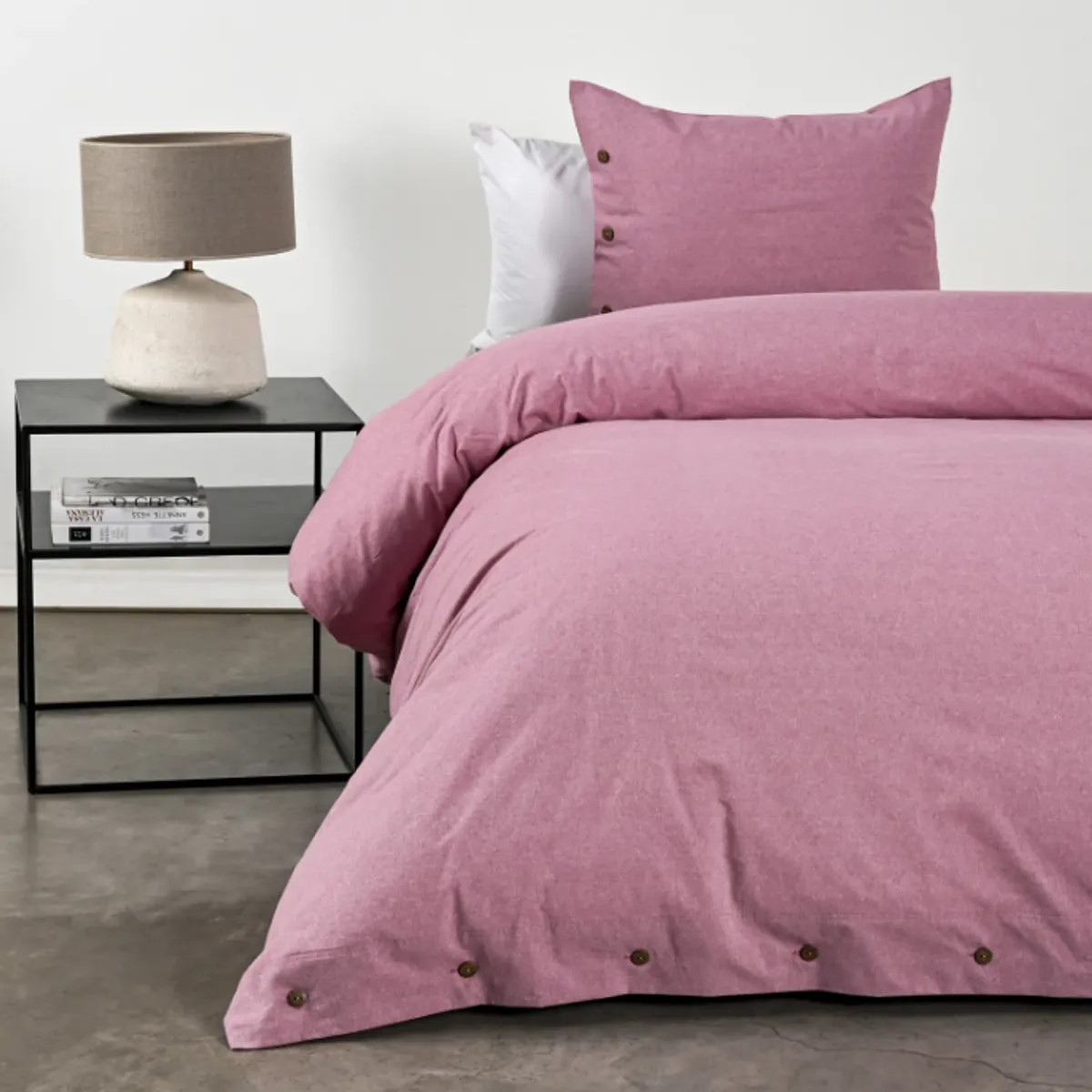 CANNON - Funda De Plumon Duvet 1.5 Plaza Cannon 200hilos 100% Algodón Lila