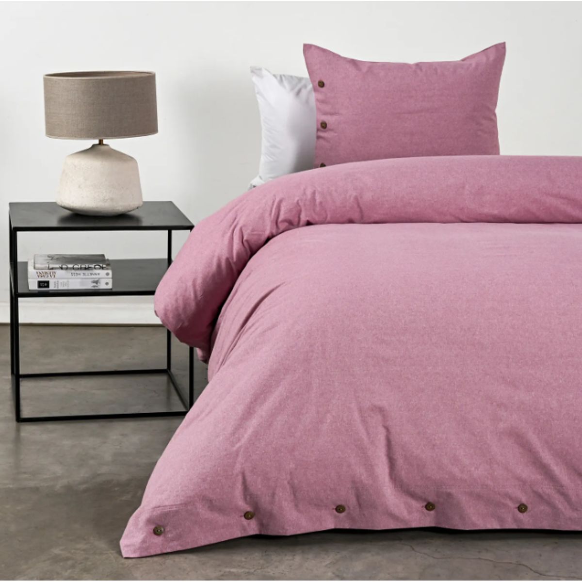 CANNON - Funda De Plumon Duvet 1.5 Plaza Cannon 200hilos 100% Algodón Lila