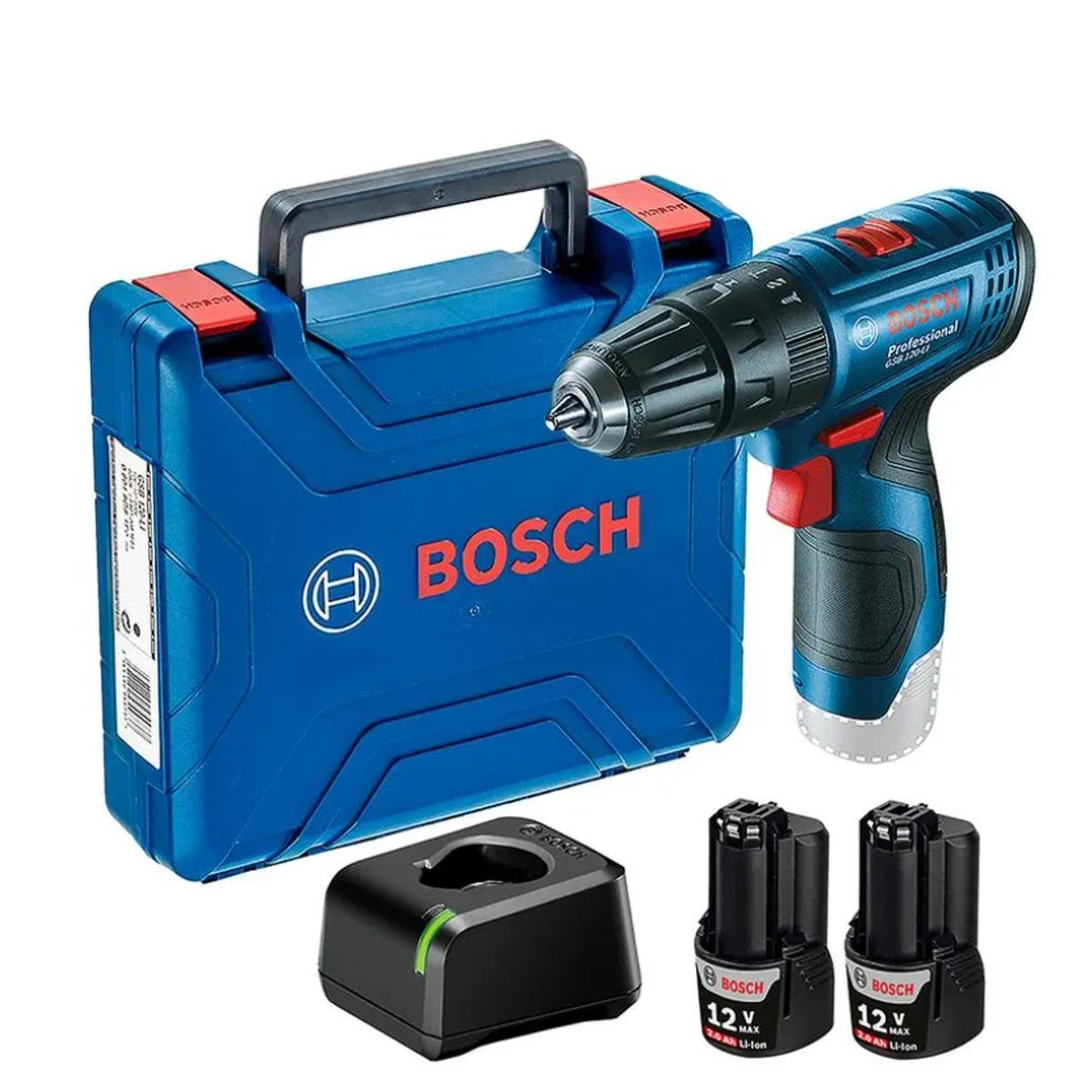BOSCH - TALADRO PERCUTOR INALAMB 12V GSB120-2-LI
