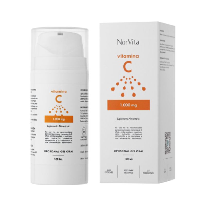 ORTOMOLECULAR - Vitamina C Liposomal Gel 1000mg 100ml Norvita Ortomolecular