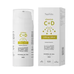 ORTOMOLECULAR - Vitamina C+D Liposomal Gel 1000mg800UI 100ml Norvita