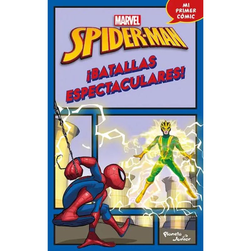 PLANETA JUNIOR - Libro Spider-Man. ¡Batallas espectaculares! - Marvel