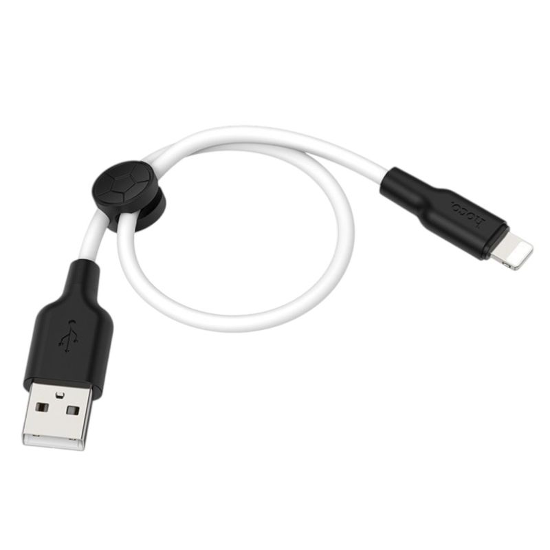 HOCO - Cable Hoco X21 Plus Tipo C 25cm Blanco Carga 24A