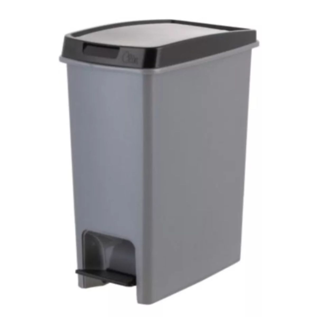 REYPLAST - Basurero Con Pedal 12.5 Lts Gris