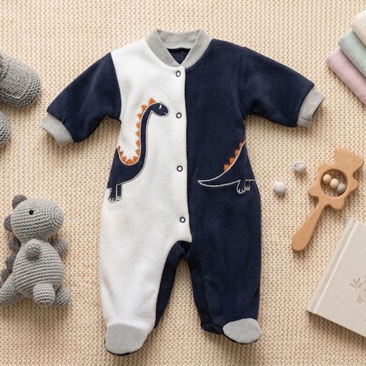 ENCANTO - Enterito Ositos Bebés Plush Nacional DINO 0 a 3 Meses-Encantochile