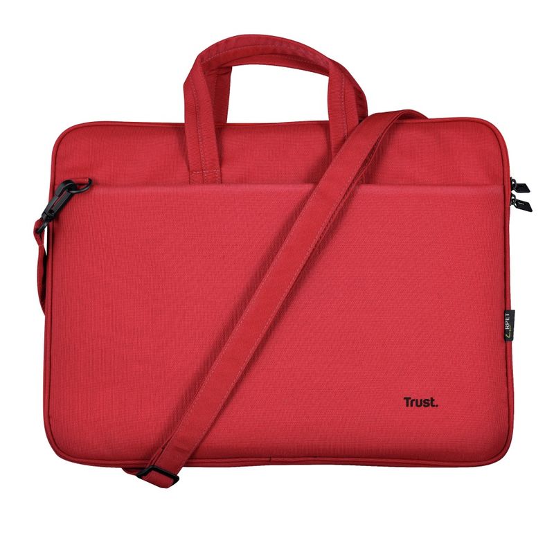 TRUST - Maletín ecológico Bolso Trust para  notebook 16 pulgadas  Eco Rojo
