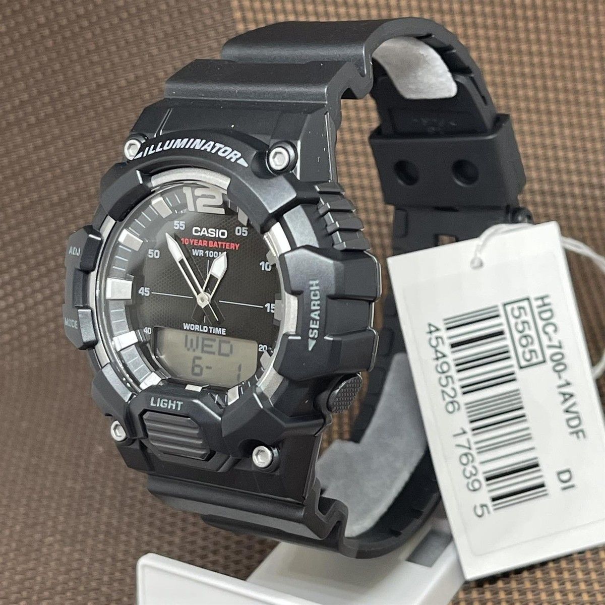 CASIO - RELOJ CASIO HDC700-1A HOMBRE DATABANK ILUMINATOR