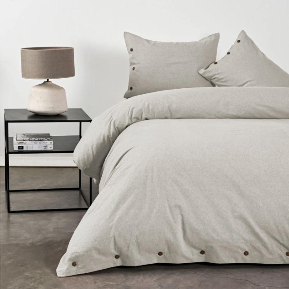 CANNON - Funda De Plumon Duvet 2 Plaza Cannon 200hilos 100% Algodón Beige
